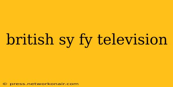 british sy fy television