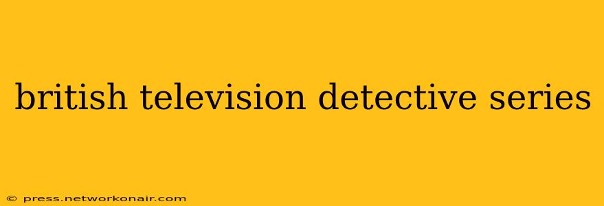 british television detective series