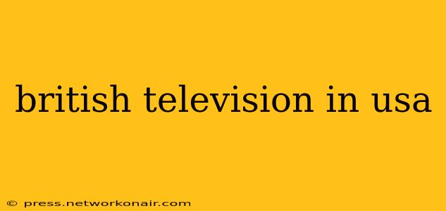 british television in usa