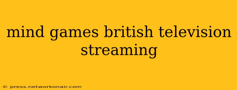 mind games british television streaming