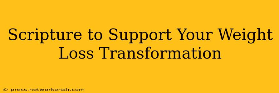 Scripture to Support Your Weight Loss Transformation